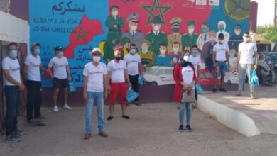 حملة تحسيسية في آيت إسحاق: "المواطنة إلتزام" للوقاية من فيروس كورونا